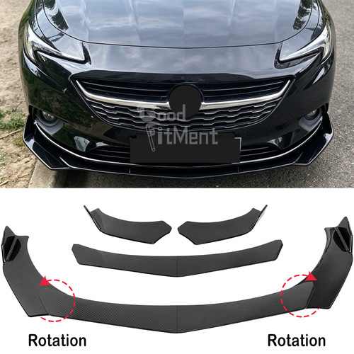Carbon fiber look - fiber, front