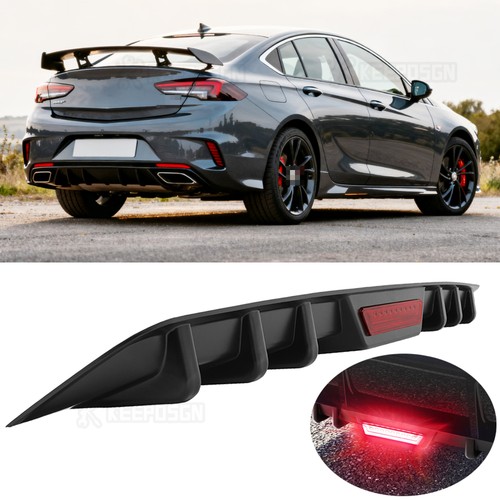 Shark fins rear diffuser - fins,